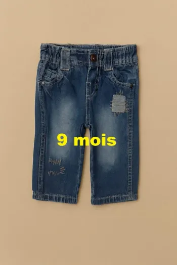 Jeans Pik Ouic Taille 9 mois