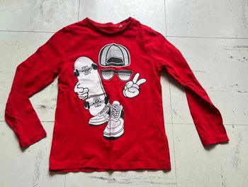 T shirt rouge skate