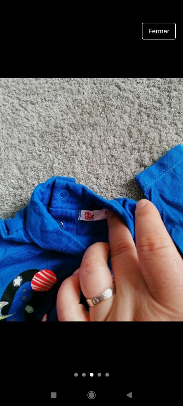 T shirt dpam 3 mois - photo numéro 3