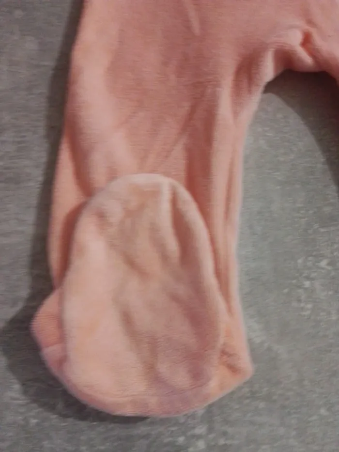 Pyjama grenouillère bébé fille 12 mois - photo numéro 2