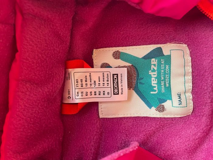 Combinaison bébé 18 mois - photo numéro 2