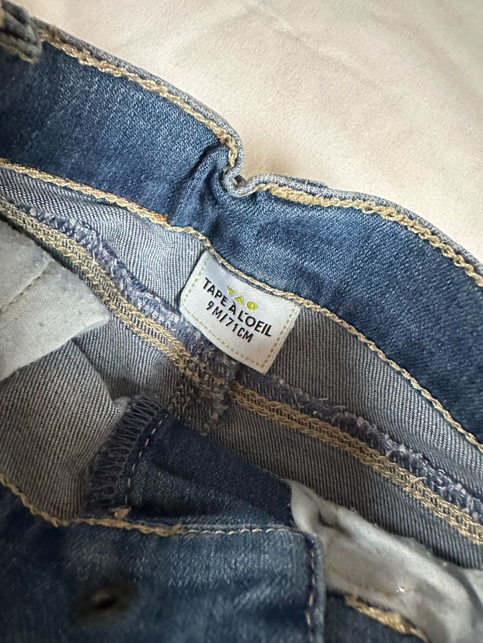 Jean bb tape à l’œil 9mois - photo numéro 2