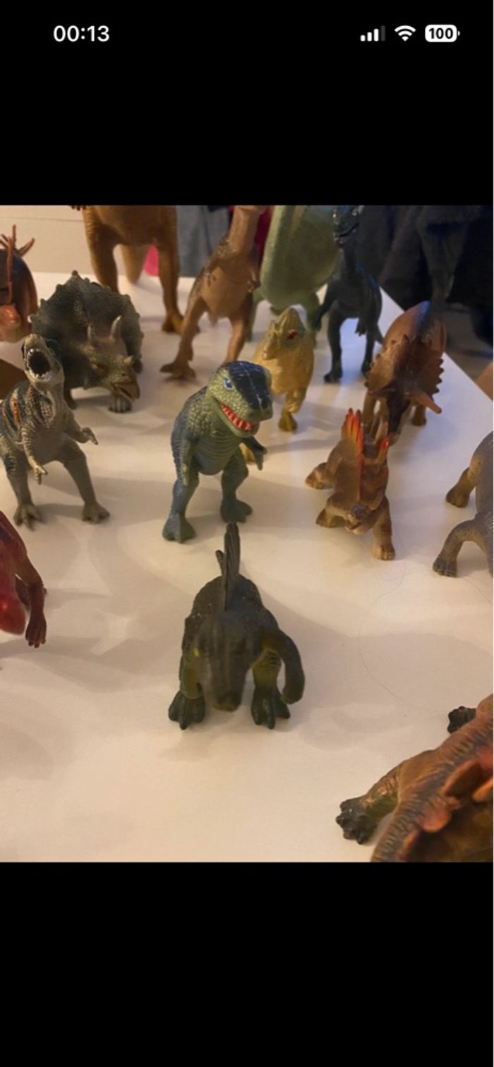 Lot figurines dinosaures (x22) - photo numéro 5