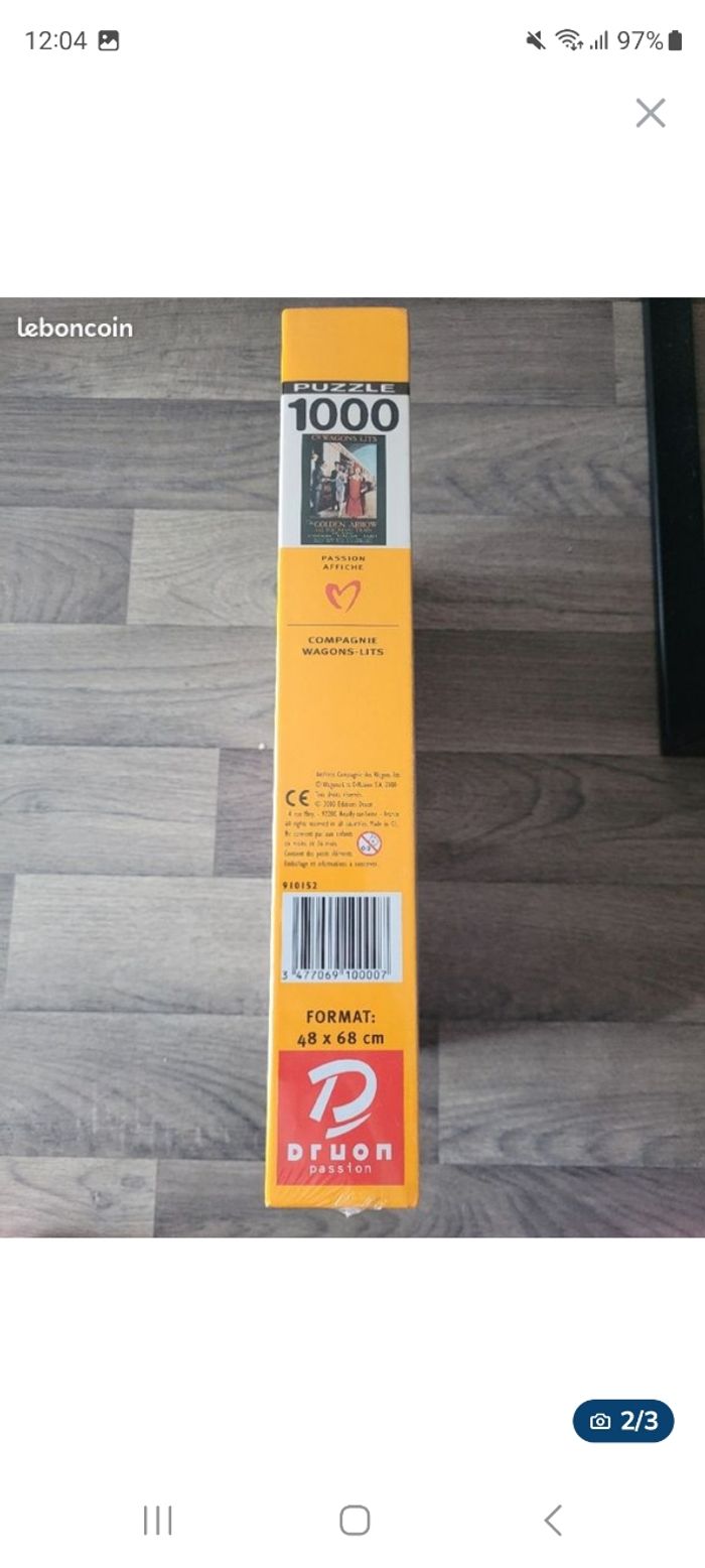 Puzzle 1000piéces - photo numéro 2