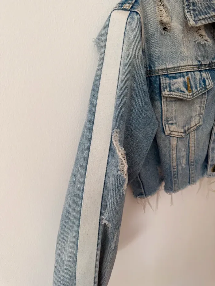 Veste en jean courte - photo numéro 5