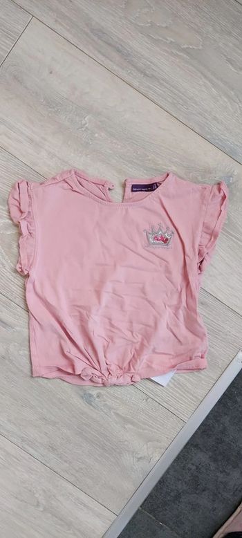 Blouse rose, manches courtes, Sergent Major, 3 ans