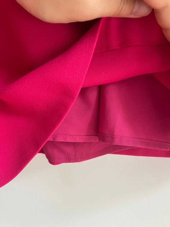 Robe vintage fuchsia manches originales PINKO - photo numéro 4
