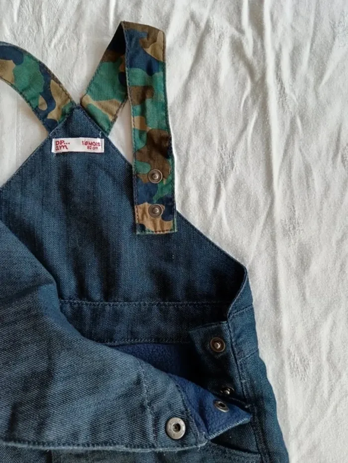 Salopette polaire DPAM 18 mois - photo numéro 5