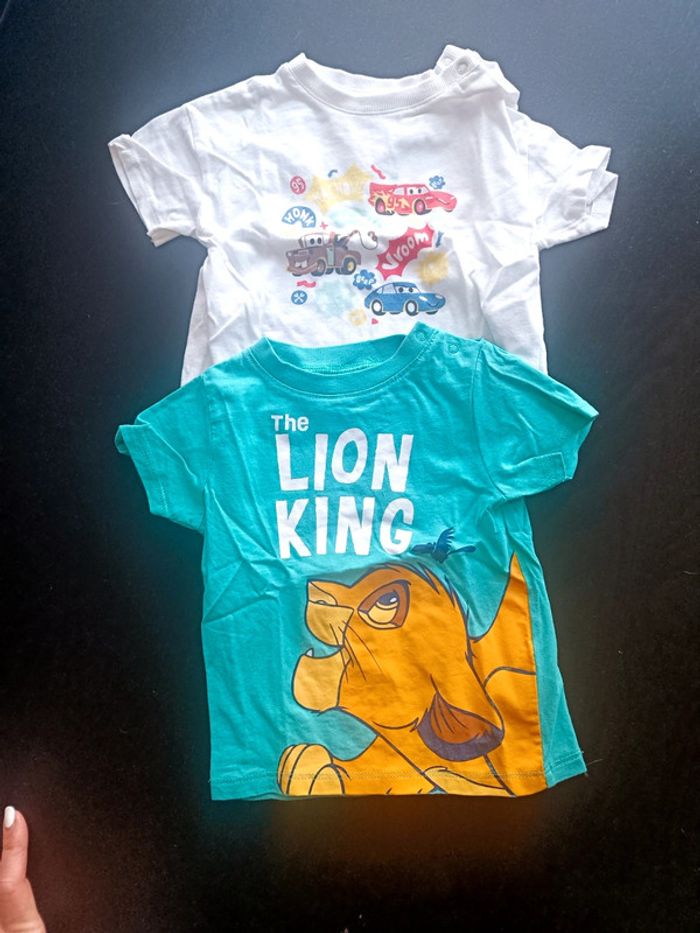 Lot t shirt 6 mois