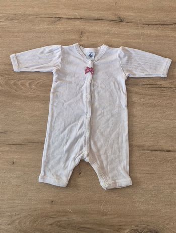 Pyjama coton Petit Bateau 1 mois