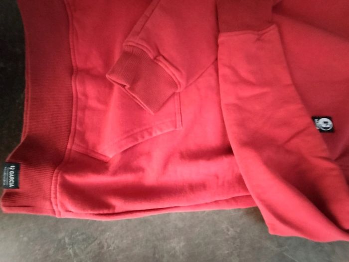 Sweat à capuche rouge Garcia - photo numéro 7
