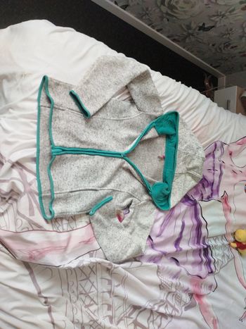 Pull zippé polaire 12 Ans