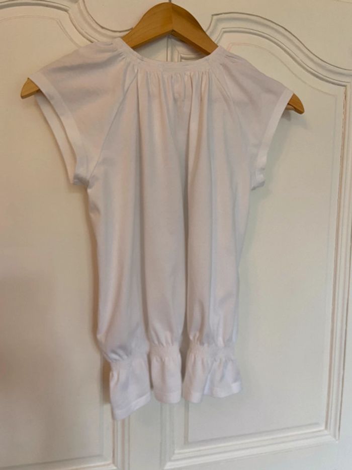 Blouse en jersey brodé Gap 12/13 ans - photo numéro 3