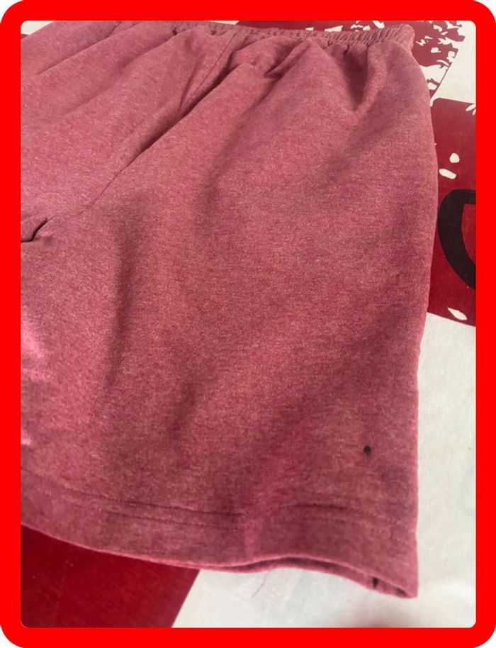 Short Oxford taille S rouge clair - photo numéro 7
