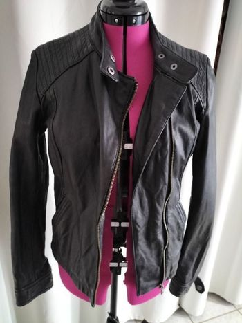 blouson en cuir