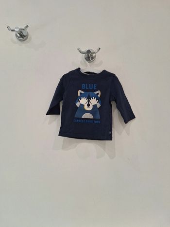Maillot manches longues bébé garçon 3 mois