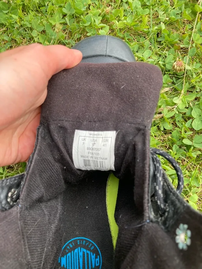 Palladium waterproof noire pointure 41 - photo numéro 8