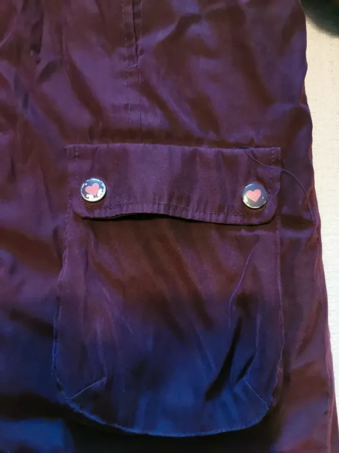 Manteau fille réversible - photo numéro 2