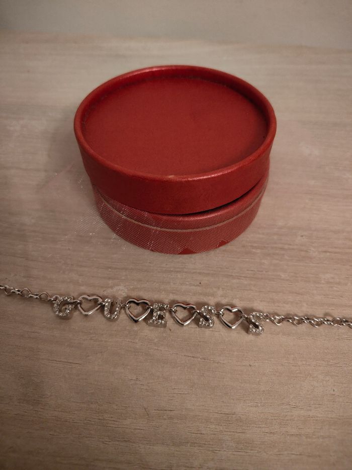 Collier coeur guess rare