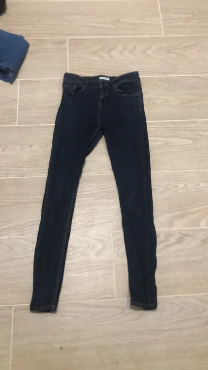 Jean skinny foncé
