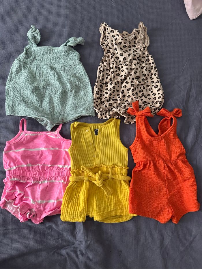 Lot vêtements été Combishorts
