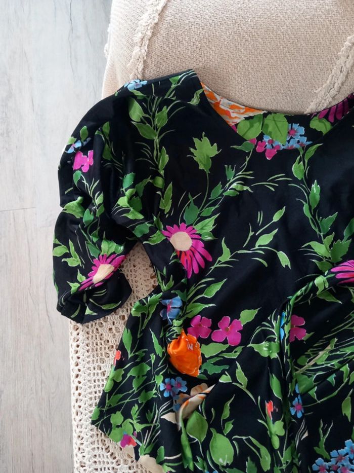 Robe fleuris vintage - photo numéro 6