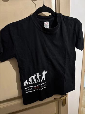 Tee shirt laser game