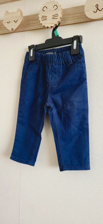 Jean in extenso 9 mois bleu marine