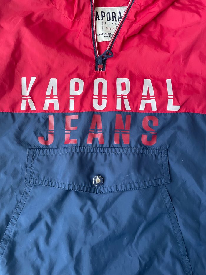 Veste capuche style K-way garçon - photo numéro 3