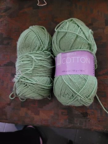 2 pelotes 100g chacune Action