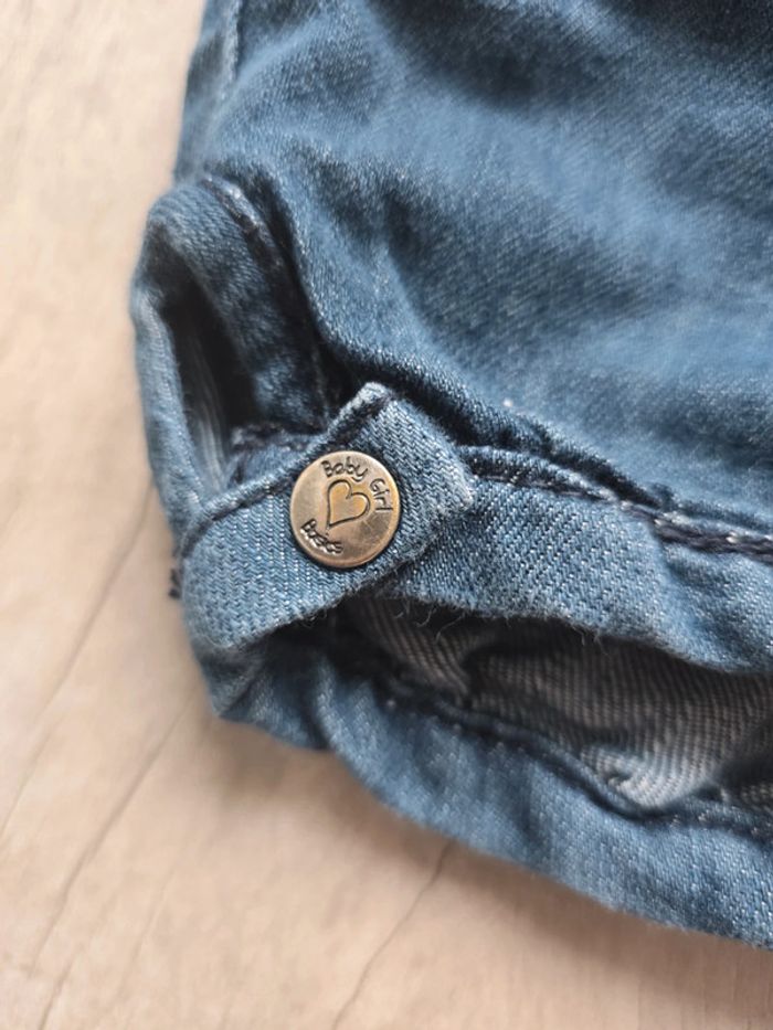 Short en jean 9 mois tape à l'oeil - photo numéro 2