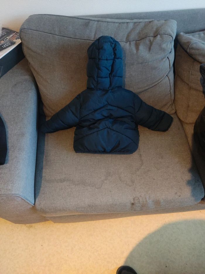 Manteau Kiabi bleu - photo numéro 2
