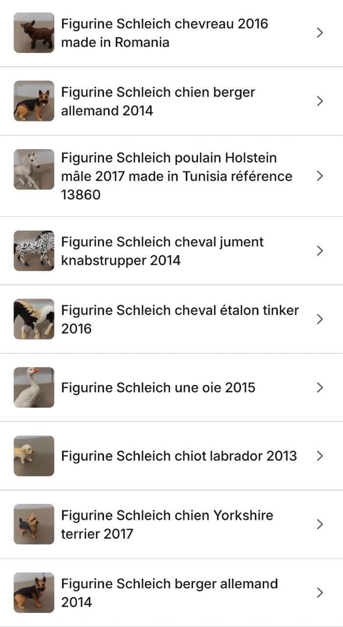 Figurines Schleich ou papo - photo numéro 7