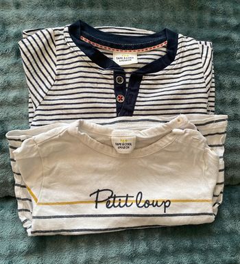 Lot de 2 t-shirt manches longues