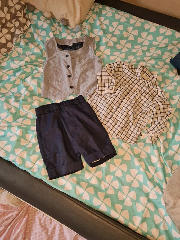 Ensemble habillé 12 mois excellent etat - photo numéro 2