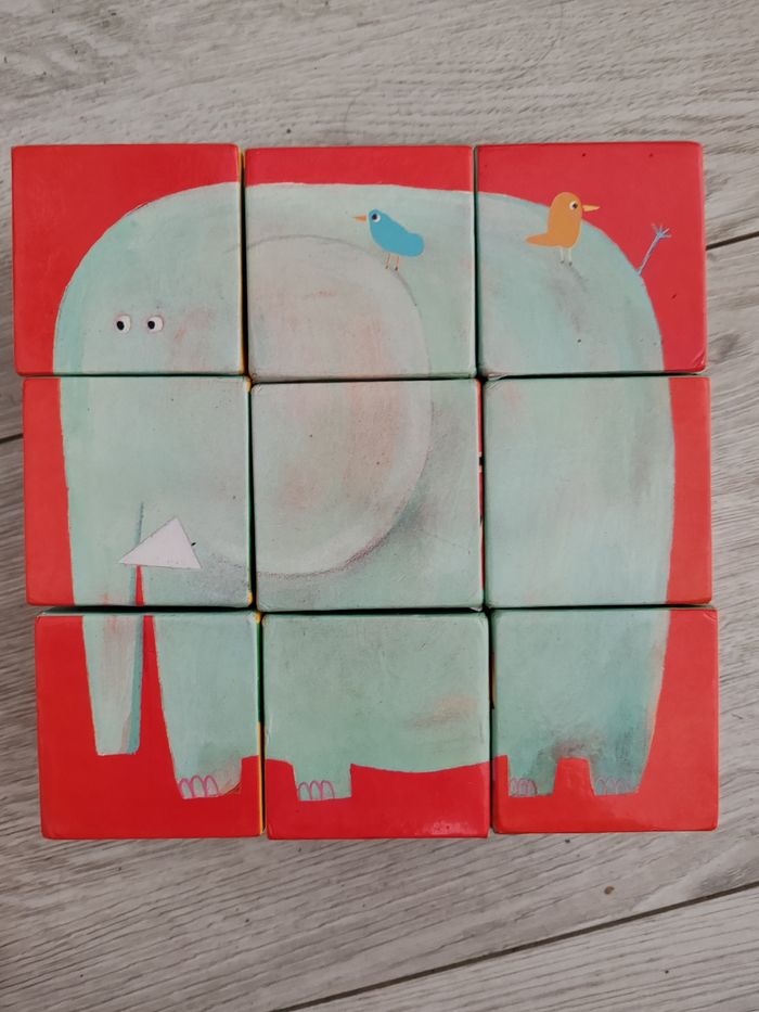 Jeu de cubes puzzle