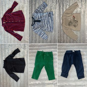 Lot de vêtements hiver garçon taille 12 mois