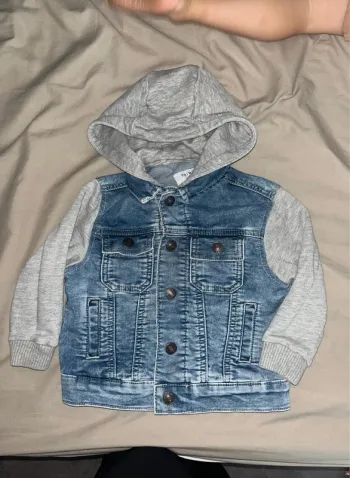 Veste en jean bi matière primark 3 ans