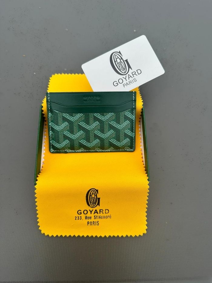 Porte carte goyard vert - photo numéro 2