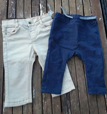 Lot pantalons/jeans 6 mois