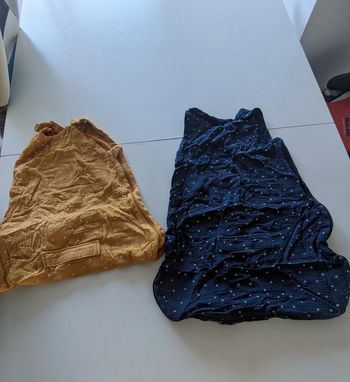 Lot de 2 gigoteuses légères