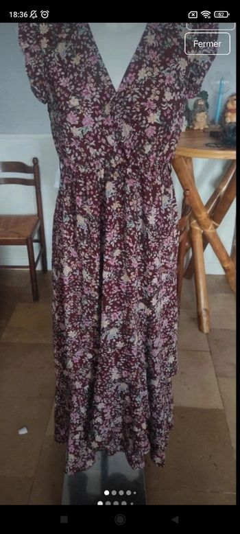 Très belle robe longue f9