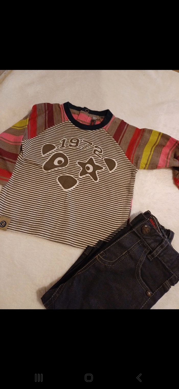 Ensemble bébé taille 6 mois