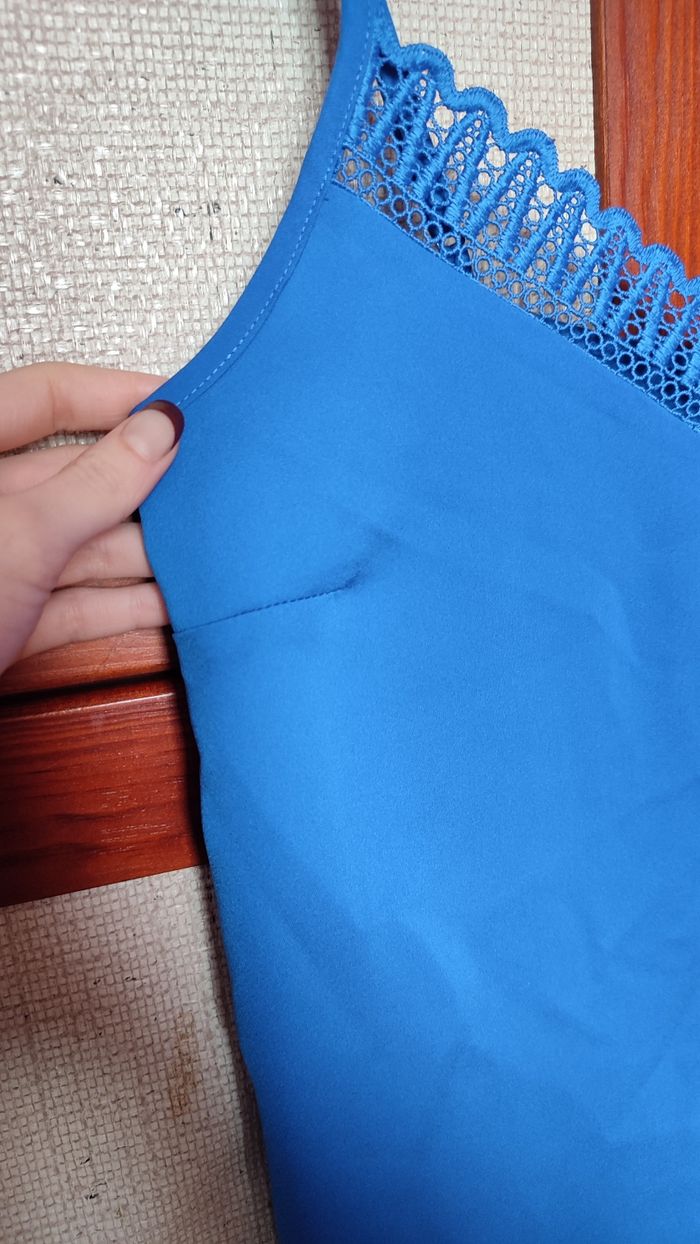 Débardeur bleu électrique XS - photo numéro 4