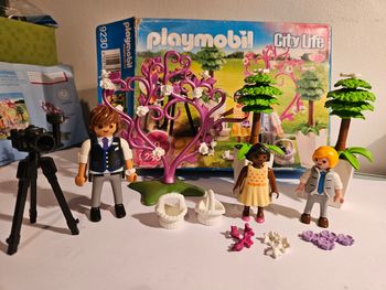 Enfants d'honneur du mariage et photographe Playmobil 9230