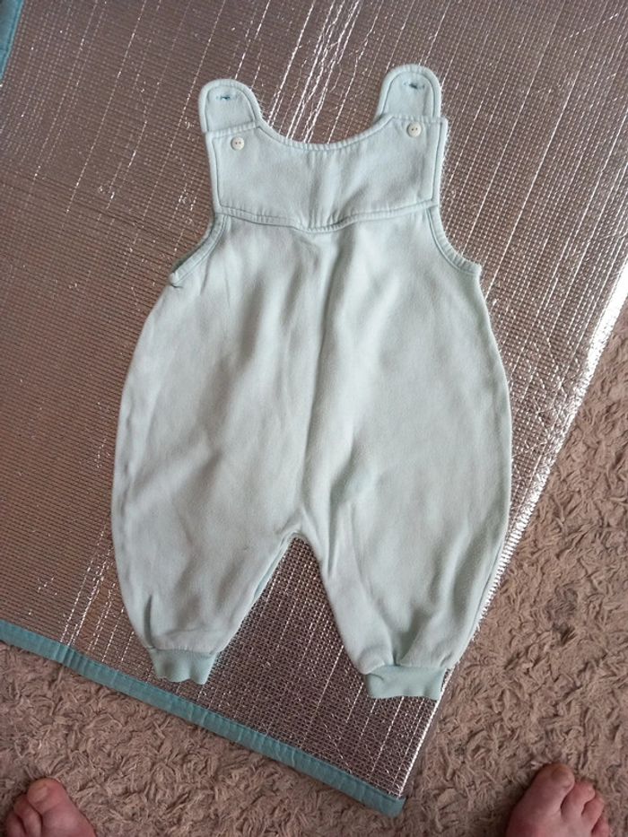 Ens salopette + gilet 1An coton Kiabi - photo numéro 5