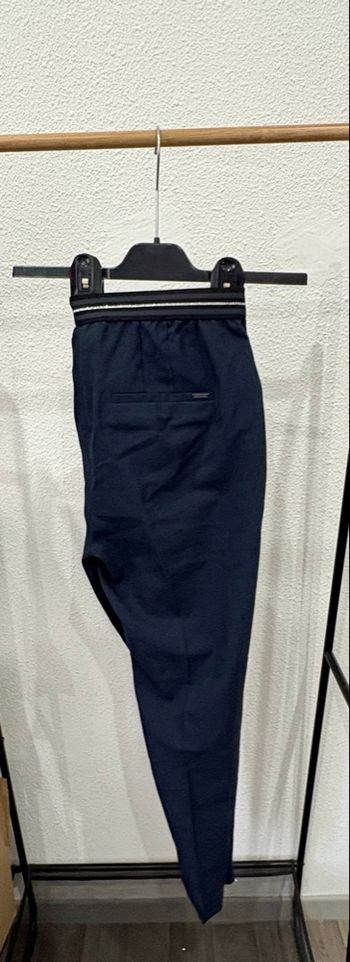 Pantalon coupe droite Camaïeu bleu marine- Taille 42
