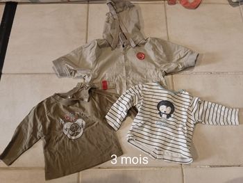 Lot vêtements garçon 3 mois