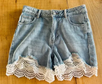 Short en jean