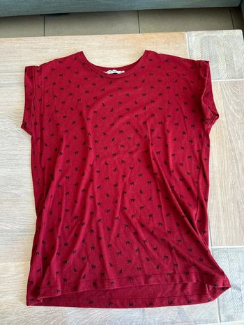 T-shirt Gémo à motifs chats